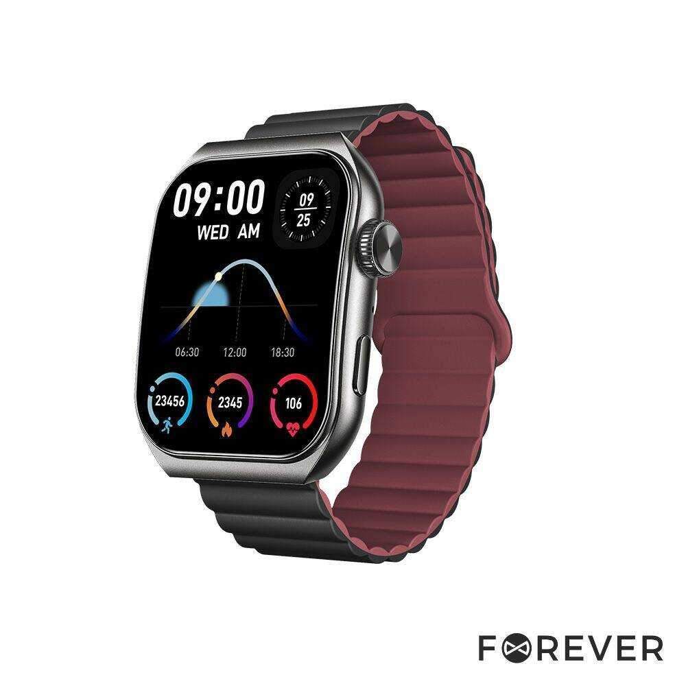 SmartWatch AMOLED 1.96" P/ Android iOS Preto TIRON FOREVER - (SWM-300)