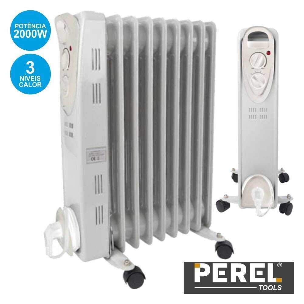 Aquecedor A Óleo 2000W 9 Elementos PEREL - (TC78009N)