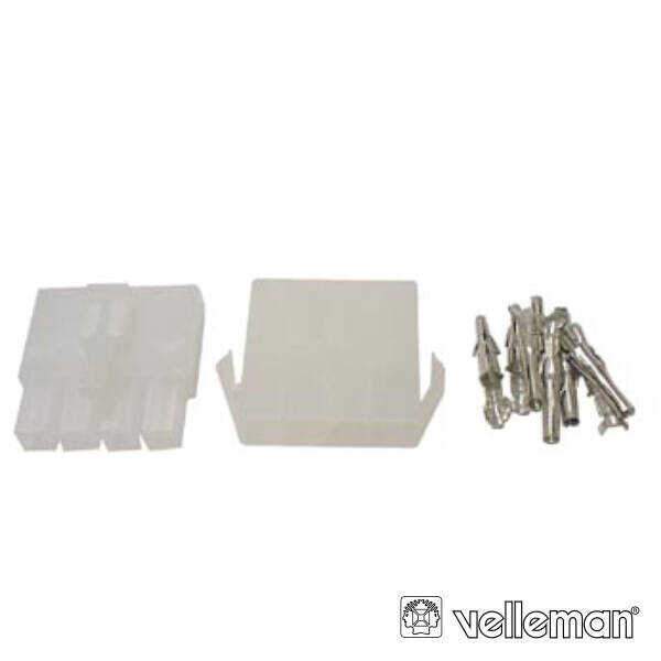 Conjunto De Conectores Multifunções P/ Cabos VELLEMAN - (WTWCS1X4)