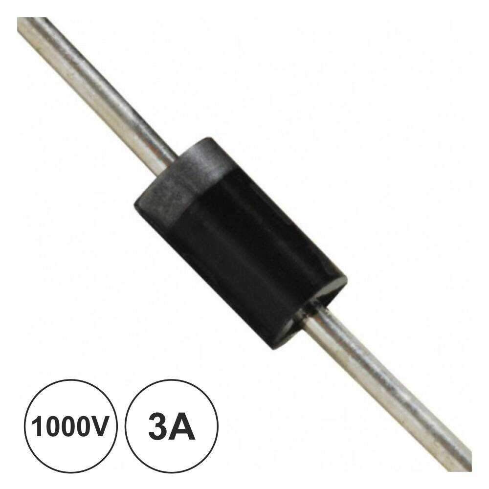 Diodo Retificador 1000v 3A - (1N5408)