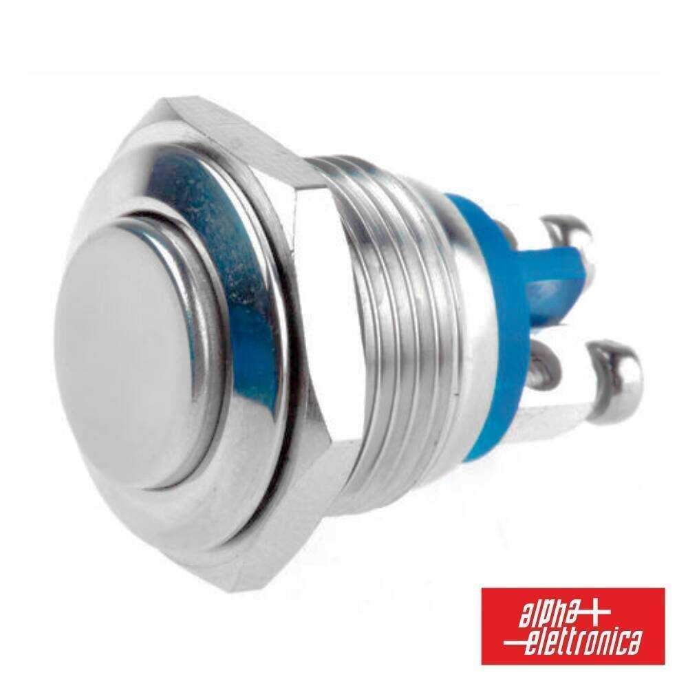 Pulsador 1p (On)/-/Off Aço Inoxidável Spst Norm - (330-053)