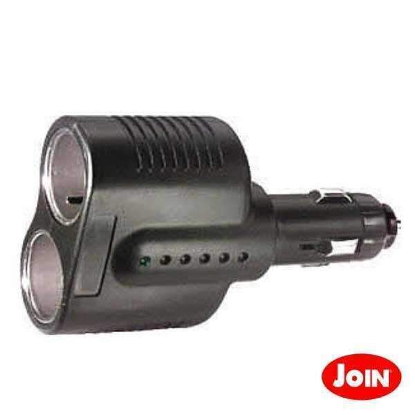 Ficha Isqueiro Adaptadora 1 Macho / 2 Fêmea - (37-20)