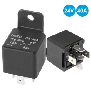 Relé 24VDC Inversor Unipolar 40A/24V - (4120)
