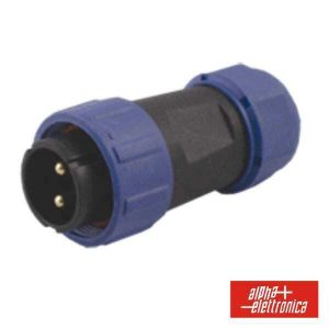 Ficha Alimentação Macho 2 Pinos 30a À Prova Água - (44-54)