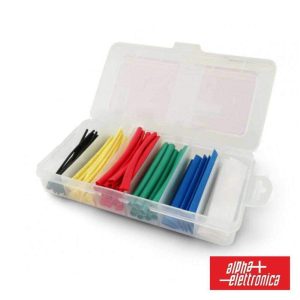 Conjunto de Tubos Manga Termoretráctil 100pcs Cores ALPHA - (520-T120)