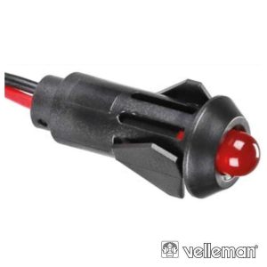 LED Intermitente 12V DC C/ 1M Cabo VELLEMAN - (821BN)