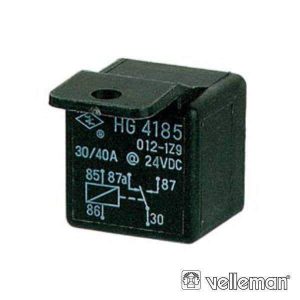 Relé 24VDC Inversor Unipolar 30A/24V - (960/24)