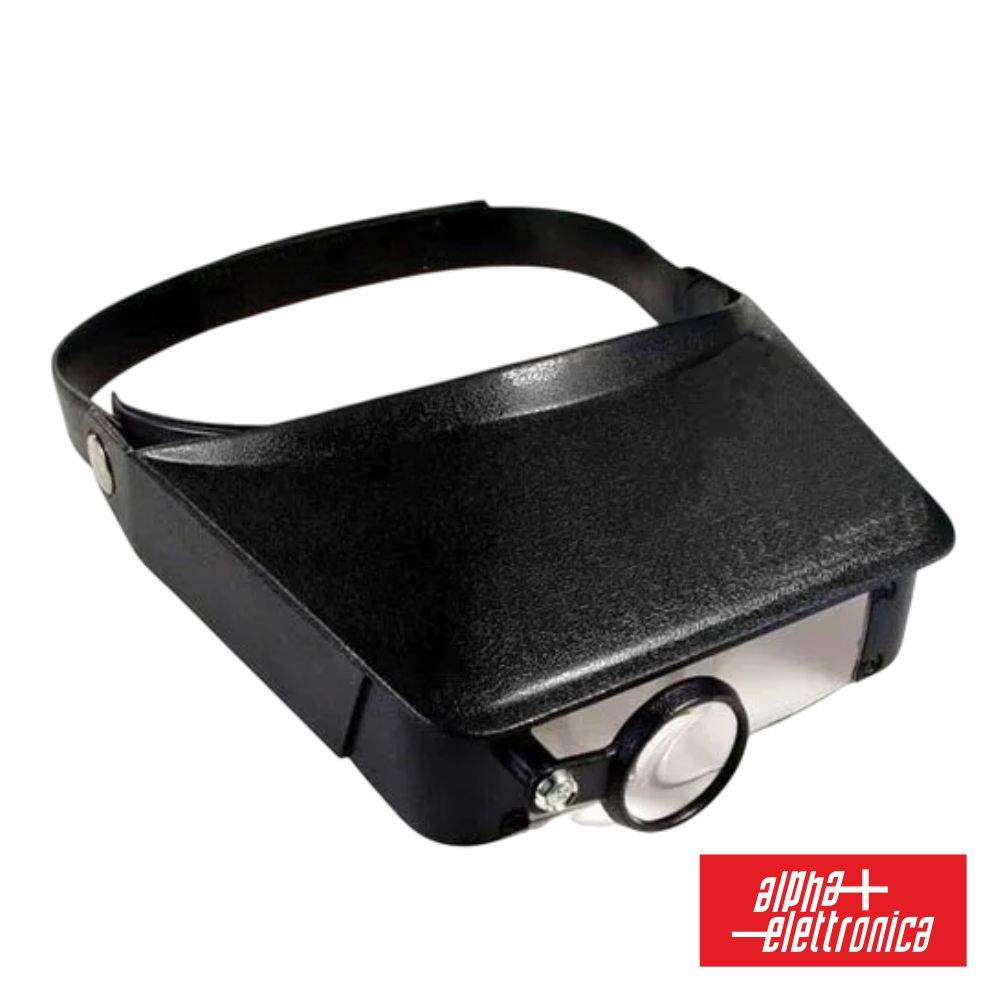 Lupa De Cabeça C/ Lente Dupla 2x + 3x Alpha - (98-696)