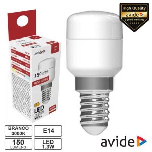 Lâmpada LED E14 Stick T26 1.3W 230V 3000K 150lm AVIDE - (ABT26WW-1.3W)