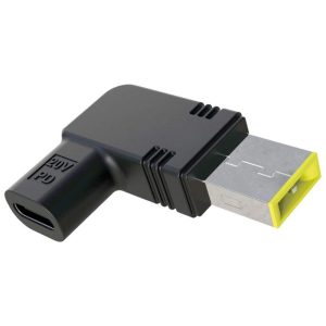Ficha Adaptadora USB-C Fêmea / Ficha DC 4.5x11mm Macho - (ADPUSBC/DC45-11LN)