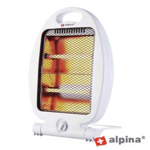 Aquecedor de Halogéneo Portátil 800W ALPINA - (ALP124)