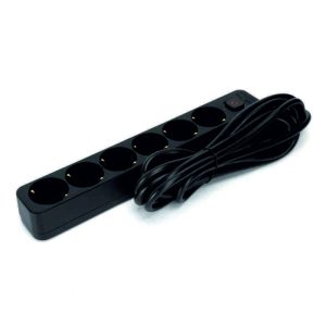 Tomada Elétrica C/ 6 Saídas C/ Interruptor 5m 3G1.5 - (B20103BY5)