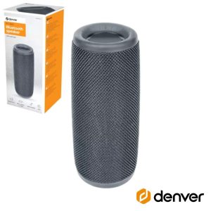 Coluna Bluetooth Portátil Bat/Mp3 DENVER - (BTV-150GR)