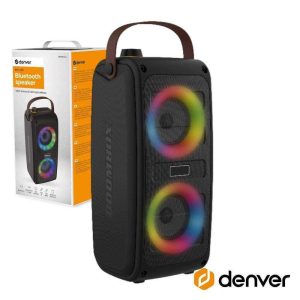 Coluna Bluetooth Portátil 2x5W AUX/USB/SD/MIC DENVER - (BTV-230MK2)