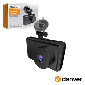 Câmara Vigilância HD 5MP P/ Auto IPS 3" 120º DENVER - (CCT-1650)
