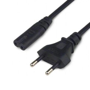 Cabo Alimentação AC Plano / Tipo 8 IEC C7 1.8m PROK - (CIEC7/1.8AA)