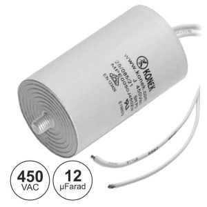 Condensador Arranque 12uf 450V C/ Fios - (COAF12/450)