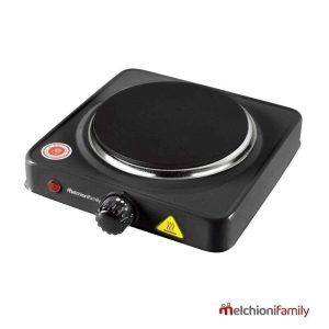 Fogão Elétrico 1 Placa Preto 1000W MelchioniFamily - (COOK1)