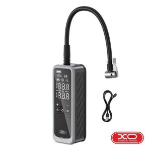 Compressor de Ar Portátil 5000mAh C/ Manómetro Digital XO - (CZ018)