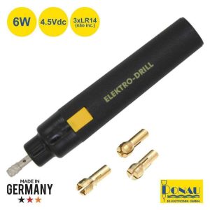 Berbequim De Precisão Elétrico Acessórios 4.5V 6W Donau - (DN0100)