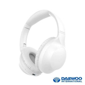 Auscultadores Bluetooth 5.3 S/ Fios Branco DAEWOO - (DW2010)