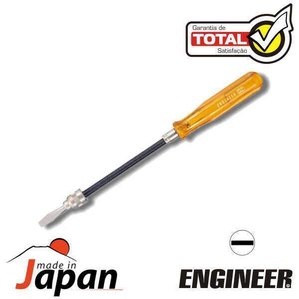 Chave De Fendas 5x0.6mm 135mm Flexível Engineer - (DZ11)