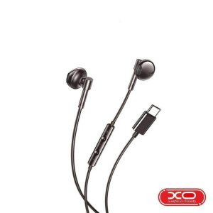 Auscultadores Stereo C/ Fios E Microfone USB-C IPX5 XO - (EP60-BK)