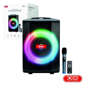 Coluna Amplificada USB/MicroSD/LED RGB/BT/FM/AUX TWS XO - (F53)