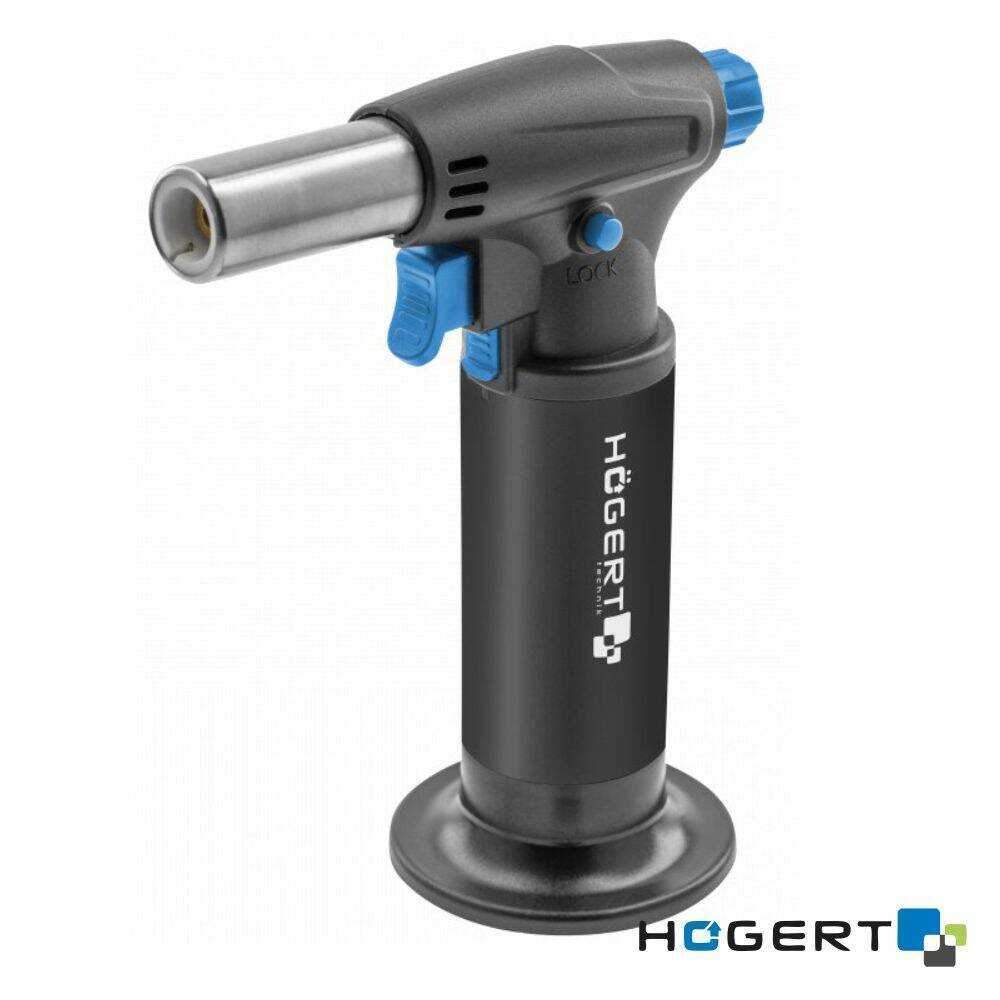 Isqueiro Maçarico Elétrico A Gás HOGERT - (HT2C509)