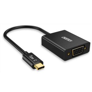 Cabo Adaptador USB-C Macho / VGA Fêmea CHOETECH - (HUB-V01)