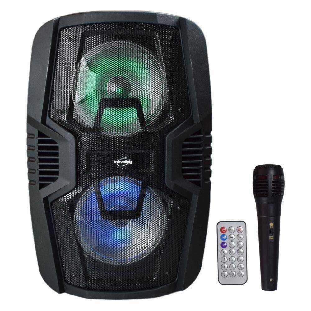 Coluna Bluetooth Portátil 250W BT/USB/AUX/FM/MIC/SD - (KA117)