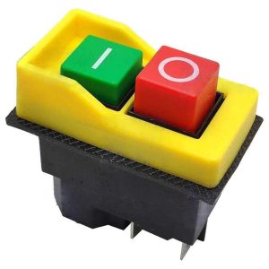 Interruptor de Pressão Duplo 16A-250VAC DPST - (KJD17-21521-612)