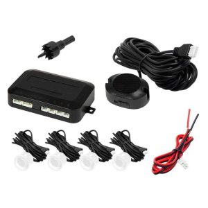 Kit de Estacionamento C/ 4 Sensores Brancos - (KPS02W)