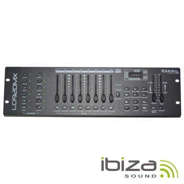 Controlador DMX 192 Canais IBIZA - (LC192DMX)
