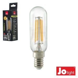 Lâmpada LED E14 T25 Filamento 4.5W 230V 2700K 470lm JOLIGHT - (LF165/1WW)