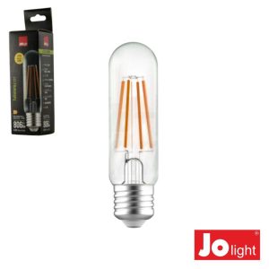 Lâmpada LED E27 T32 Filamento 6.5W 230V 2700K 806lm JOLIGHT - (LFT32/6WW)