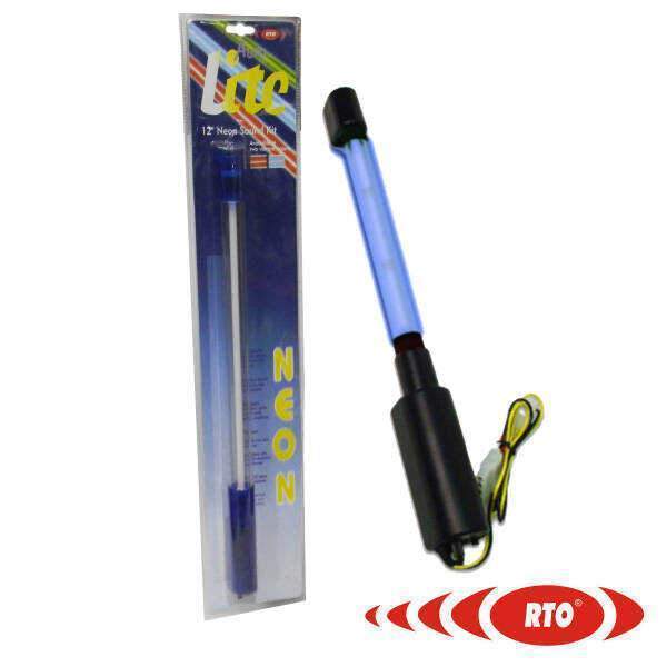 Lâmpada Néon Azul C/ Efeito Cobra De 12" - (LMK-135)