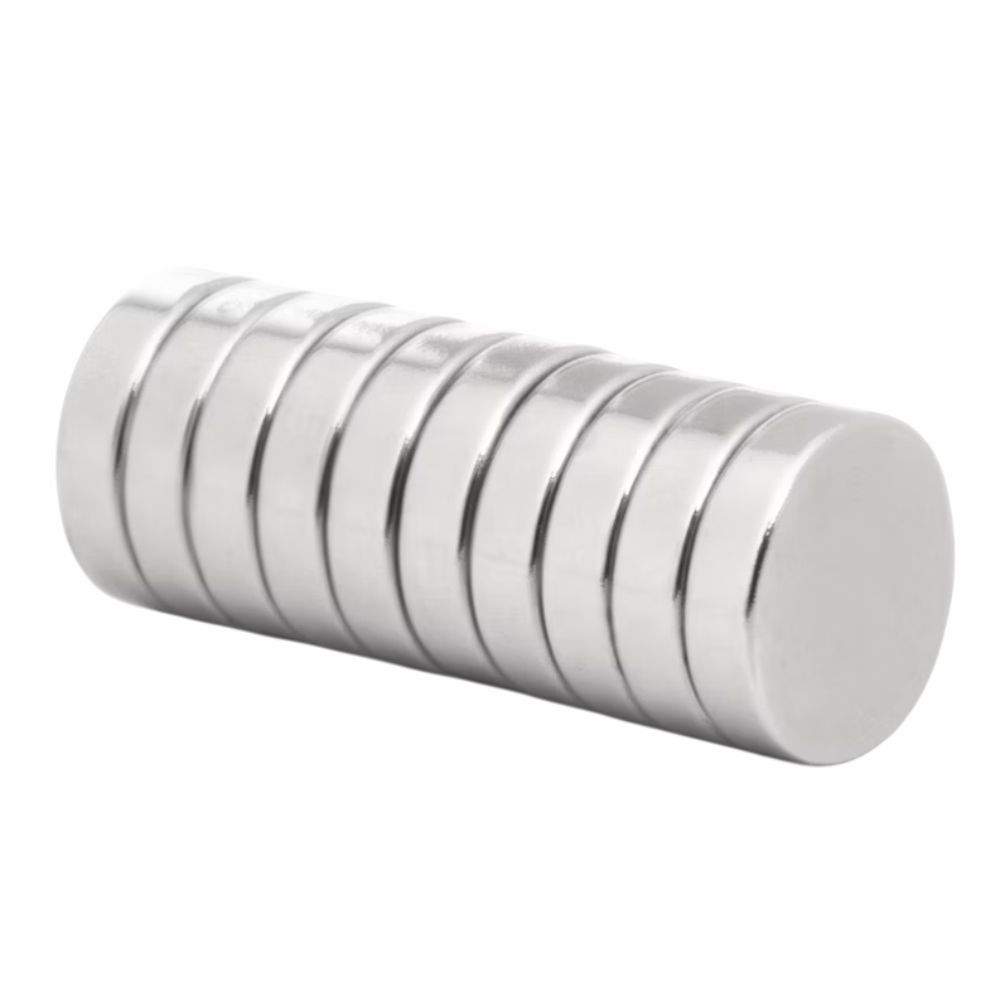 Conjunto 10 Ímanes Redondos Ø12mm - (MAGNET12/10)