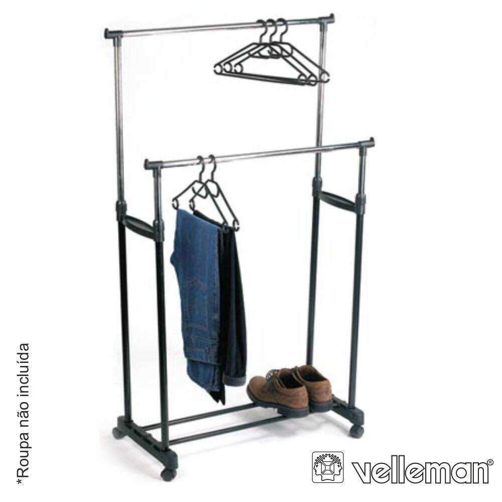 Cabide Para Roupa 80x43x170cm VELLEMAN - (MP65)