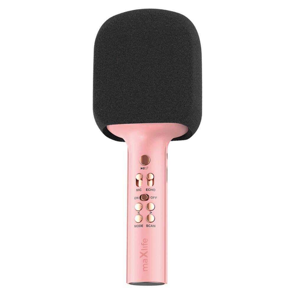 Microfone S/ Fios C/ Coluna Bluetooth TWS - (MXBM-600PK)