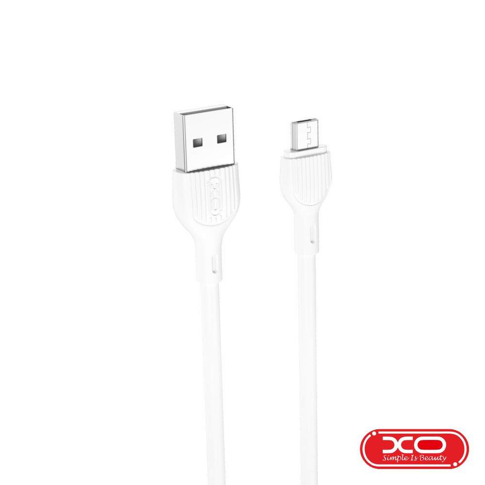 Cabo USB-A Macho P/ Micro USB Macho 1m Branco XO - (NB200-USBB-WH/1)