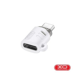 Adaptador USB-C Fêmea P/ Micro USB-B Macho Branco XO - (NB256H)