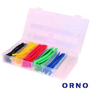 Conjunto de Tubos Manga Termoretráctil 100pcs ORNO - (OR-AE-13141)