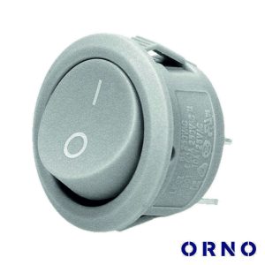 Interruptor Basculante On-Off Cinzento ORNO - (OR-AE-13180/G)