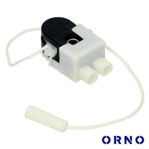 Interruptor De Passagem Spst On-Off C/ Corda 2A 250V ORNO - (OR-AE-1326)