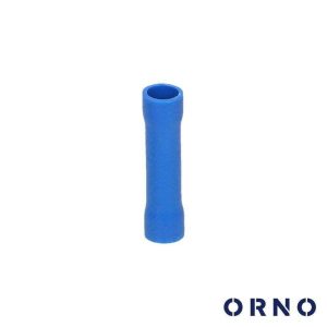 Terminal Redondo Isolado 2.5mm² 10x Azul ORNO - (OR-KK-8109/2.5/B1)