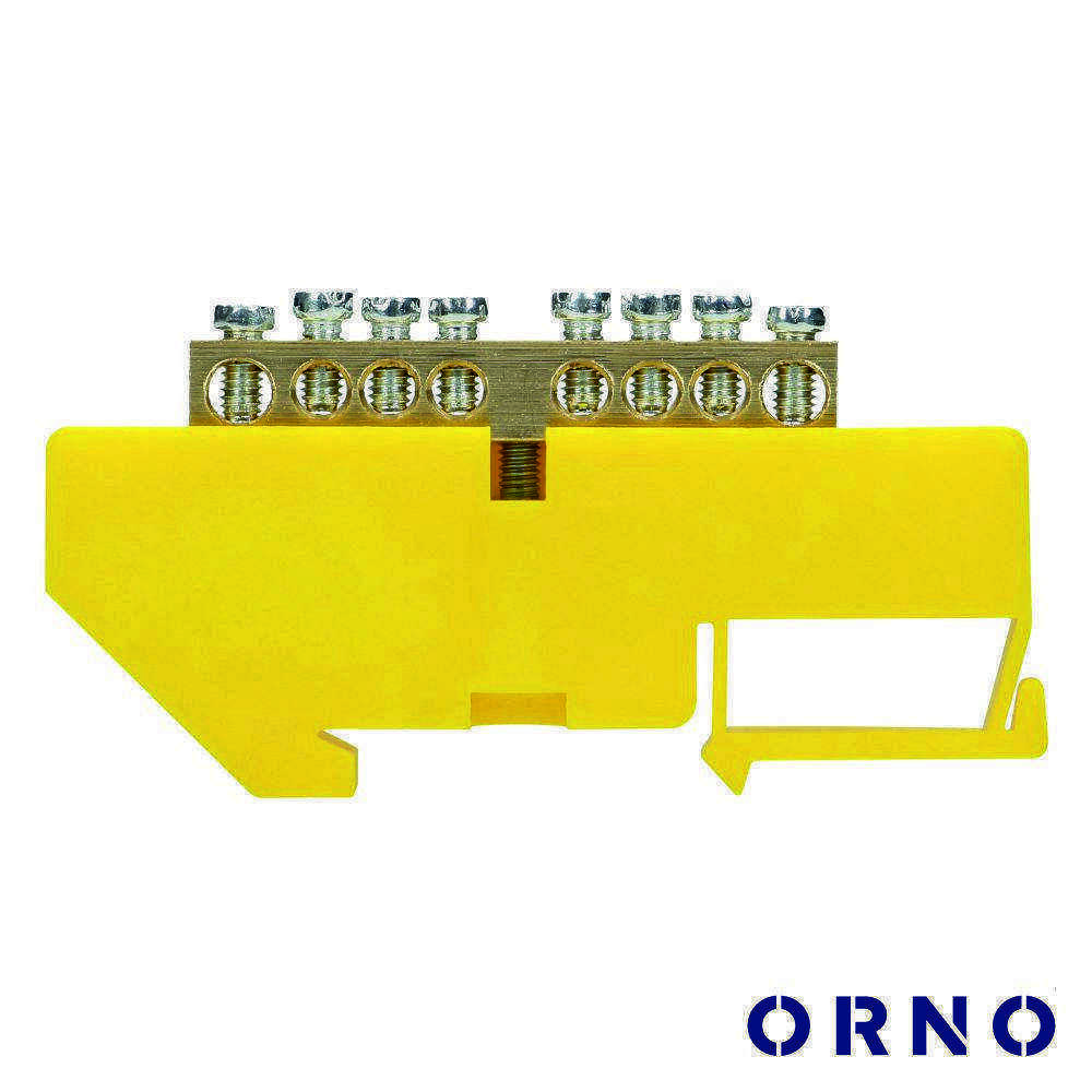 Barramento Fase 8 Vias P/ Calha DIN ORNO - Image 2