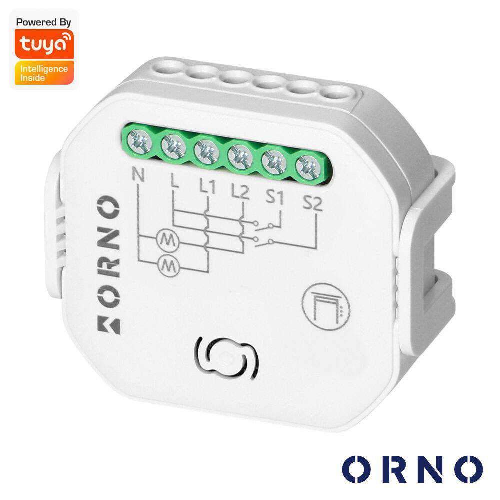 Módulo Automação P/ Controlo de Estores WiFi+BT Tuya ORNO - (OR-SH-17104)