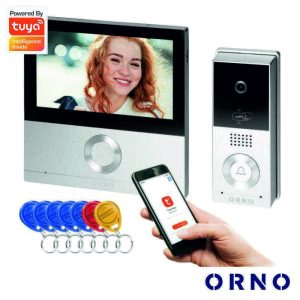 Vídeo Porteiro C/ LCD 7" Leitor RFID TUYA ORNO - (OR-VID-MS-1078)