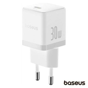 Alimentador Comutado USB-C PD QuickCharge 3.0 30W BASEUS - (P10111605213-00)